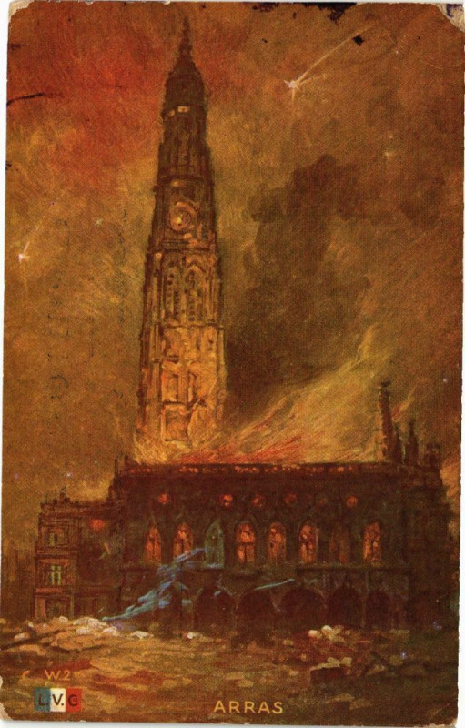 Carte postale ancienne Arras à Arras
