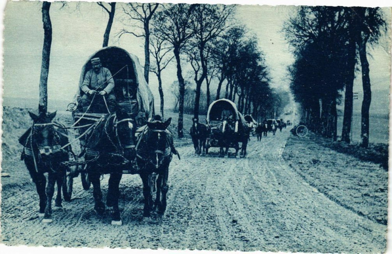 Carte postale ancienne Nom et adresse de l'expediteur