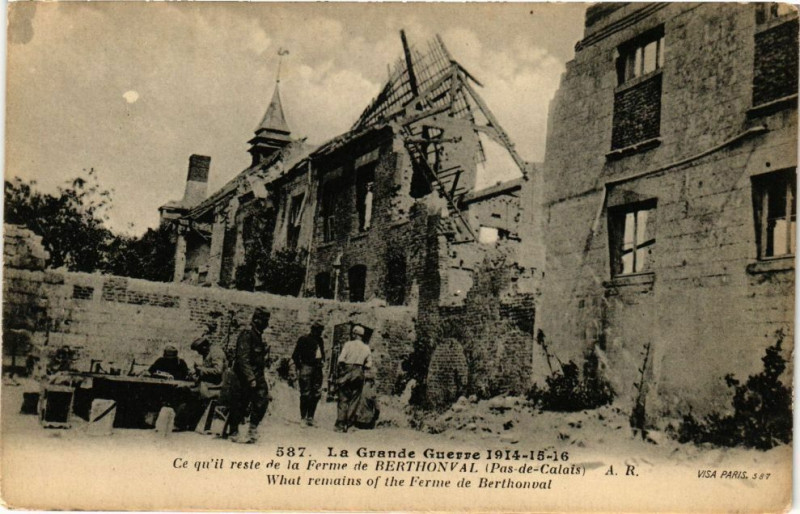 Carte postale ancienne La Grande Guerre 1914 - 15 - 16