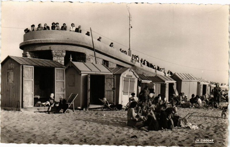 Carte postale ancienne Berck-Plage - La plage à Berck