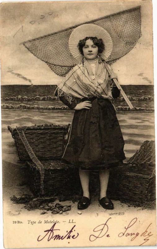 Carte postale ancienne Type de Matelote
