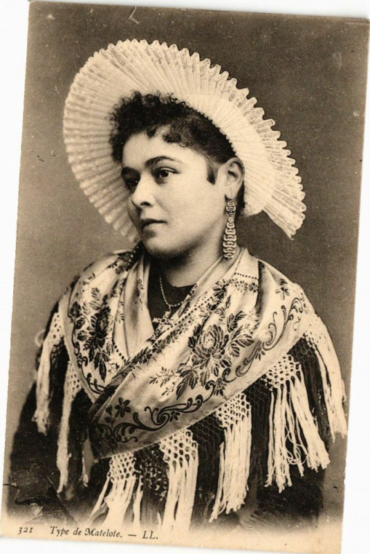Carte postale ancienne Type de Matelote