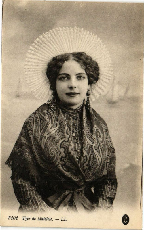 Carte postale ancienne Type de Matelote