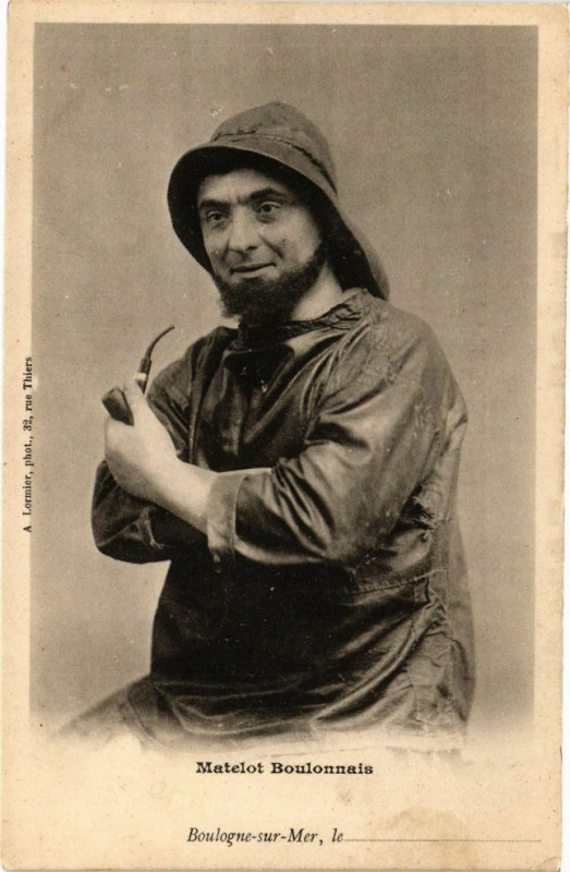 Carte postale ancienne Matelot Boulonnais