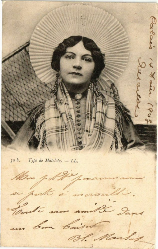 Carte postale ancienne Type de Matelote