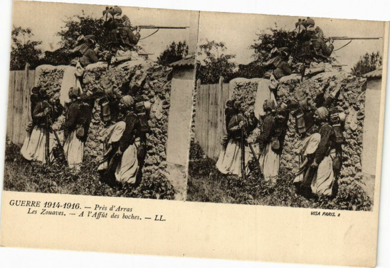 Carte postale ancienne Guerre 1914 - 1916 - Pres d'Arras à Arras