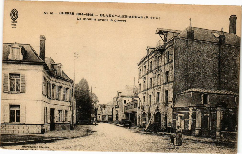 Carte postale ancienne Arras - Blagny-les-Arras à Arras
