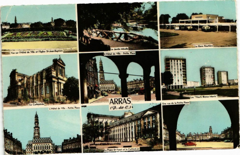 Carte postale ancienne Arras à Arras
