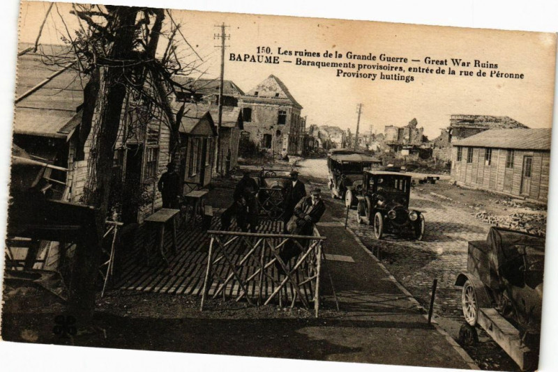 Carte postale ancienne Les ruines de La Grande Guerre - Great War Ruins - Bapaume .. à Bapaume