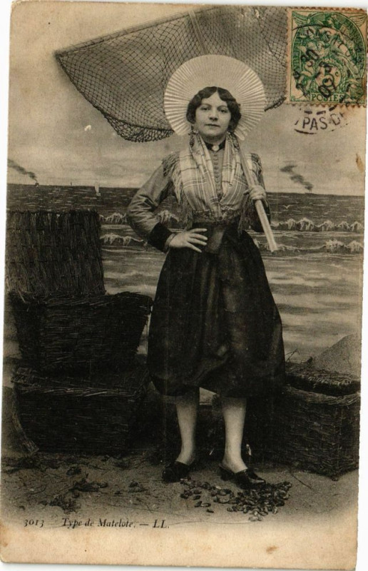 Carte postale ancienne Type de Matelote