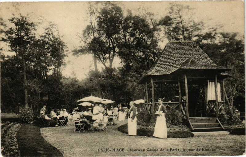 Carte postale ancienne Paris-Plage - Nouveau Casino de la Forét