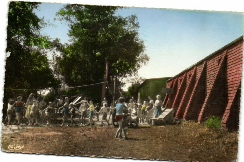 Carte postale ancienne Condette La Maison familiale à Condette