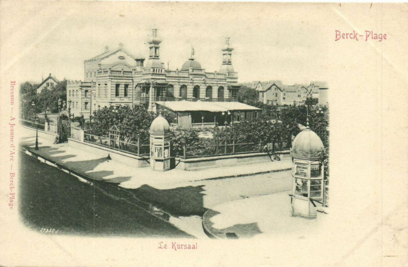 Carte postale ancienne Berck-Plage - Le Kursaal à Berck