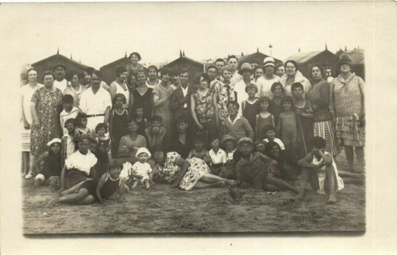 Carte postale ancienne Berck-Plage à Berck