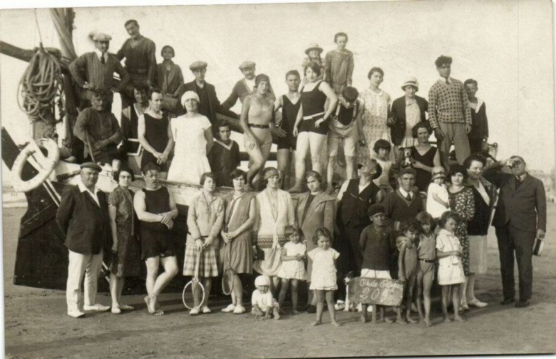 Carte postale ancienne Berck-Plage à Berck