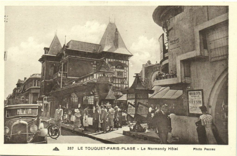 Carte postale ancienne Le Touquet-Paris-Plage - Le Normandy Hotel au Touquet-Paris-Plage