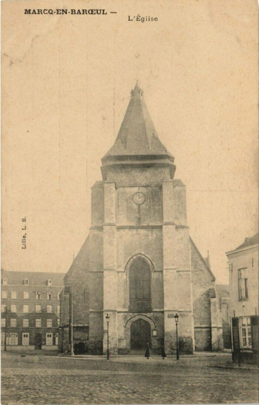 Carte postale ancienne Marcq-en-Barceul