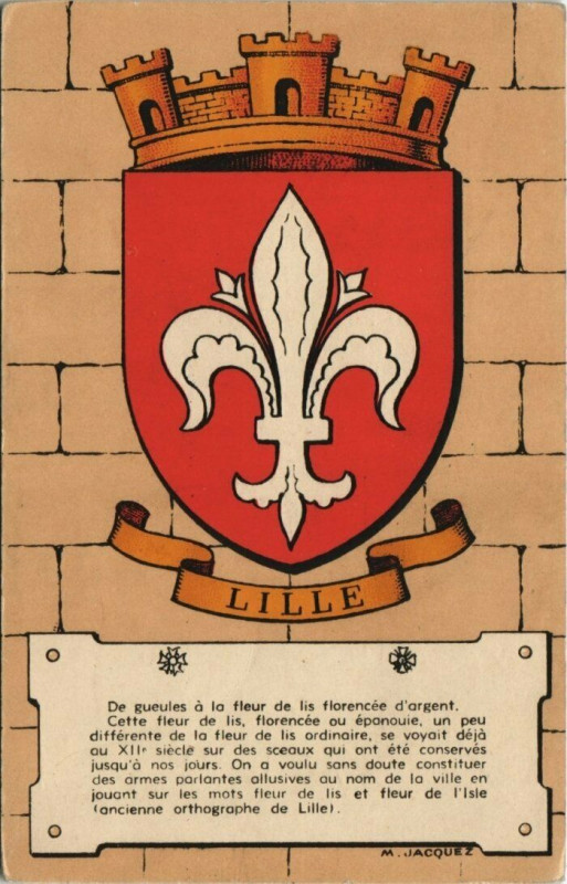 Carte postale ancienne Lille à Lille