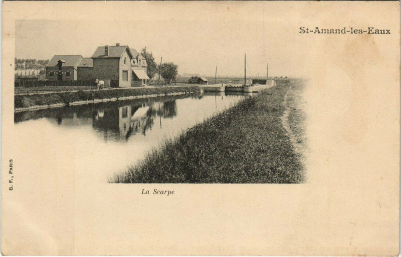 Carte postale ancienne Saint-Armand-les-Eaux
