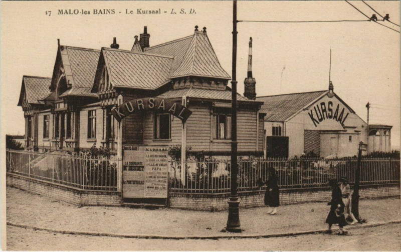 Carte postale ancienne Malo-les-Bains - Le Kursaal