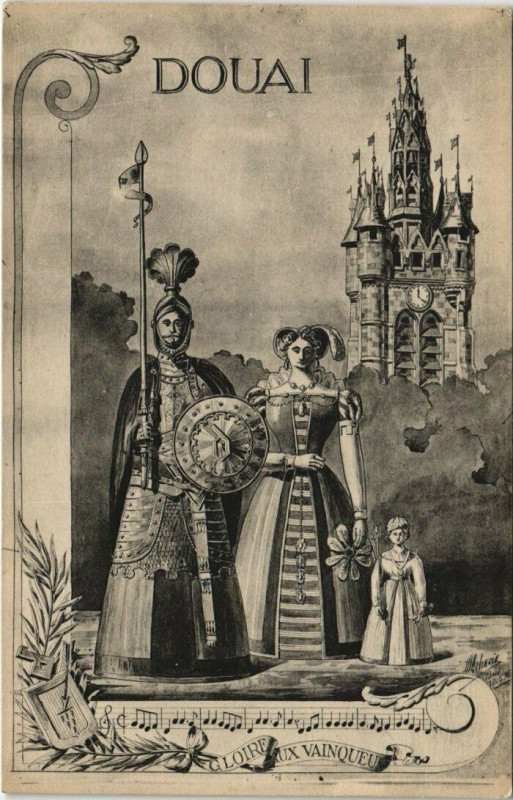 Carte postale ancienne Douai à Douai