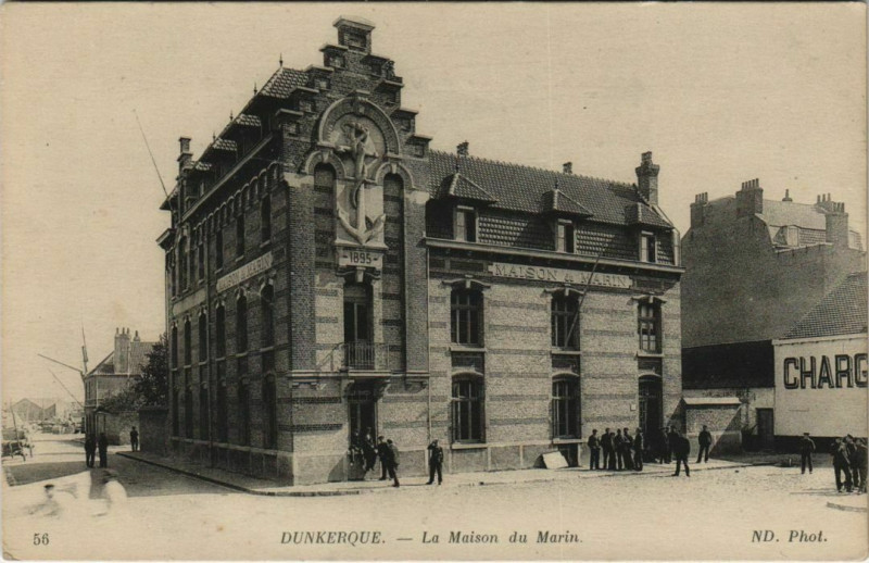 Carte postale ancienne Dunkerque - La Maison du Marin à Dunkerque