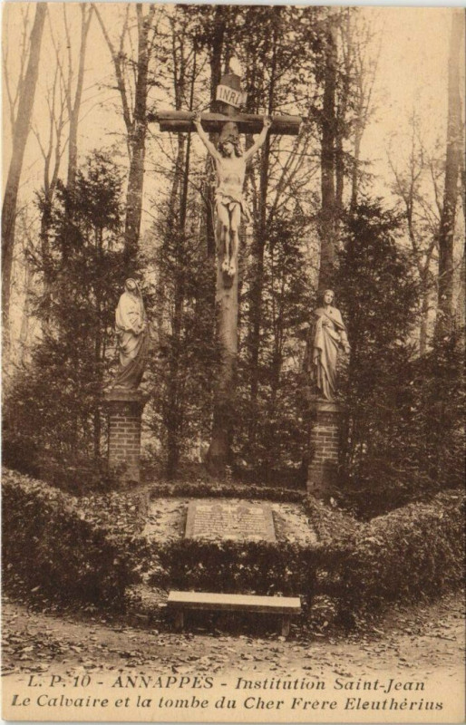 Carte postale ancienne Annappes - Institution Saint-Jean