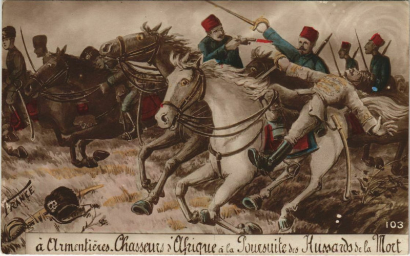 Carte postale ancienne Armentieres à Armentières