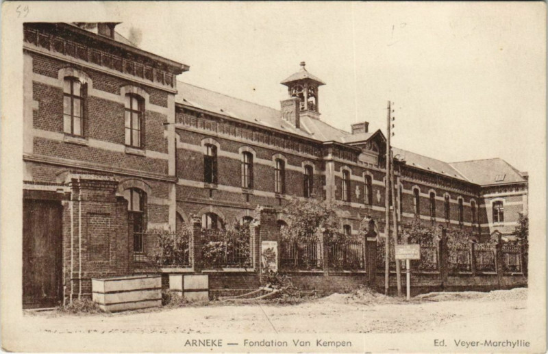 Carte postale ancienne Arnake - Fondation Van Kempen