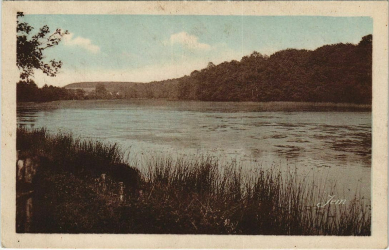 Carte postale ancienne Anor - L'Etang de la Neuve Forge à Anor