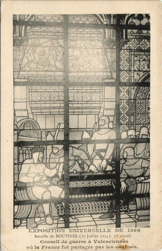 Carte postale ancienne Conseil de Guerre a Valenciennes à Valenciennes