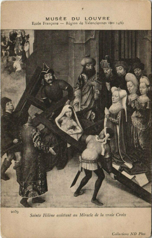 Carte postale ancienne Musée du Louvre