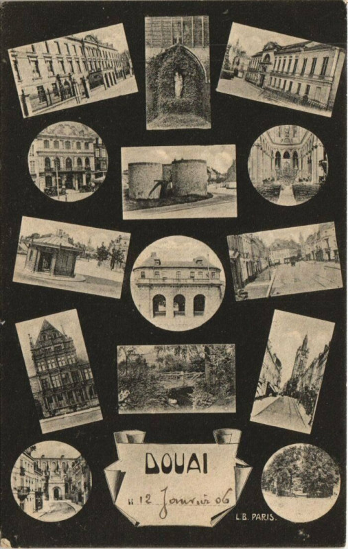 Carte postale ancienne Douai à Douai