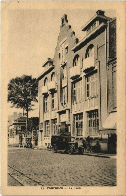 Carte postale ancienne Fourmies - Georges Fernez à Fourmies