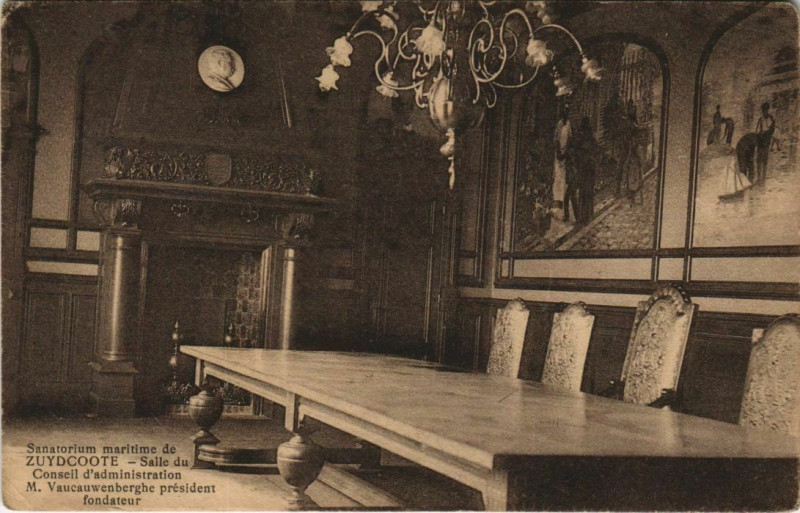 Carte postale ancienne Sanatorium maritime de Zuydcoote à Zuydcoote
