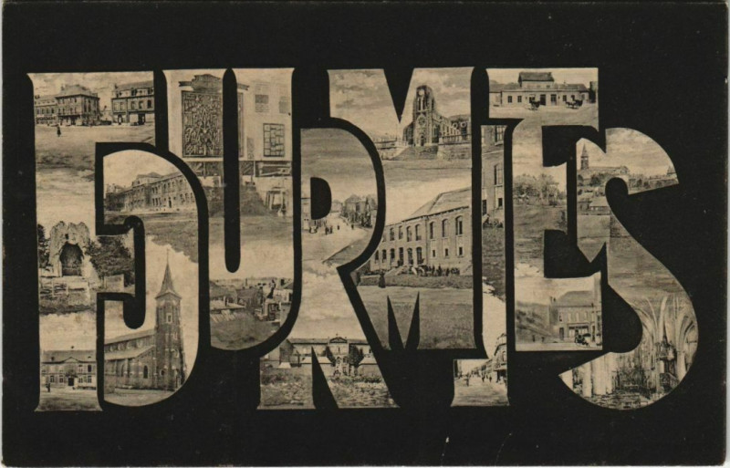 Carte postale ancienne Fourmies à Fourmies