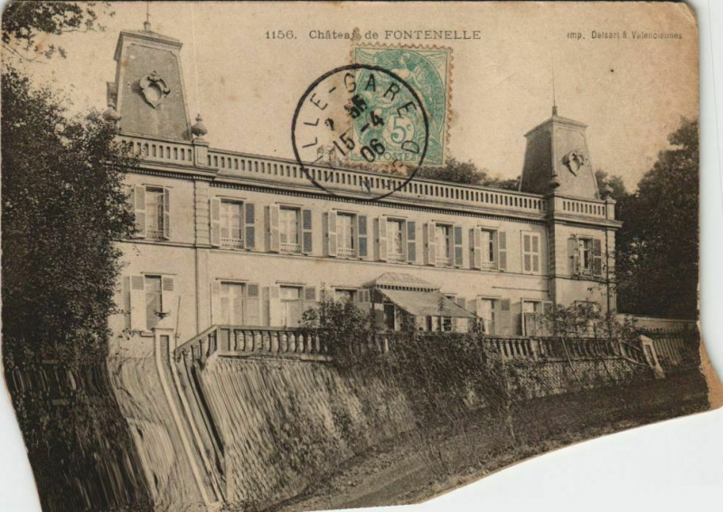 Carte postale ancienne Chateau de Fontenelle