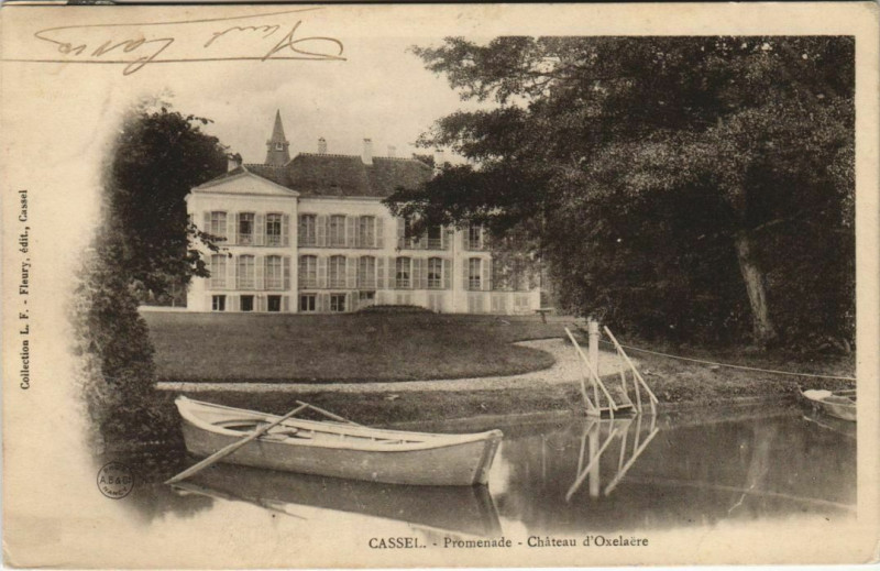 Carte postale ancienne Cassel - Promenade à Cassel