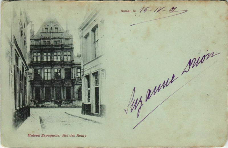 Carte postale ancienne Maison Espagnole