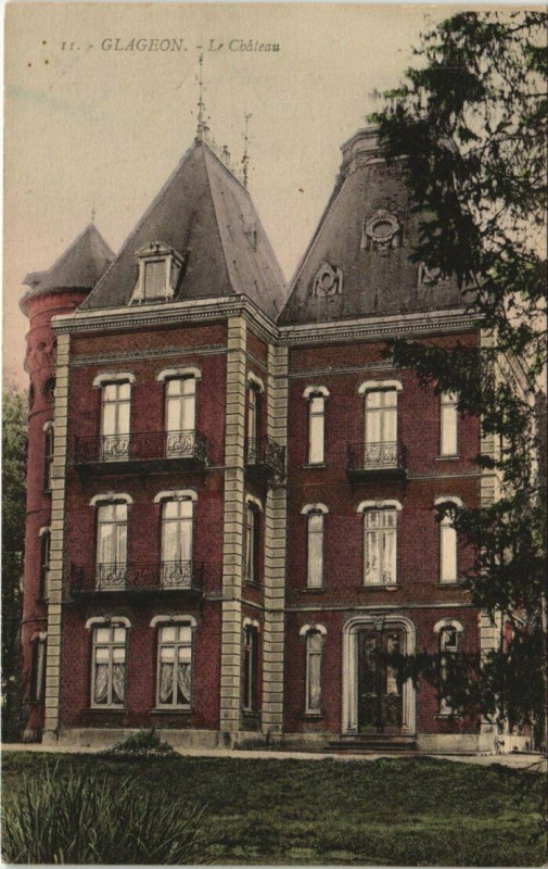 Carte postale ancienne Glageon - Le Chateau à Glageon