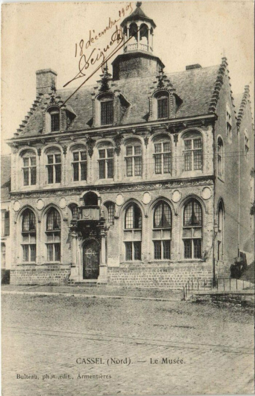 Carte postale ancienne Cassel - Le Musée à Cassel