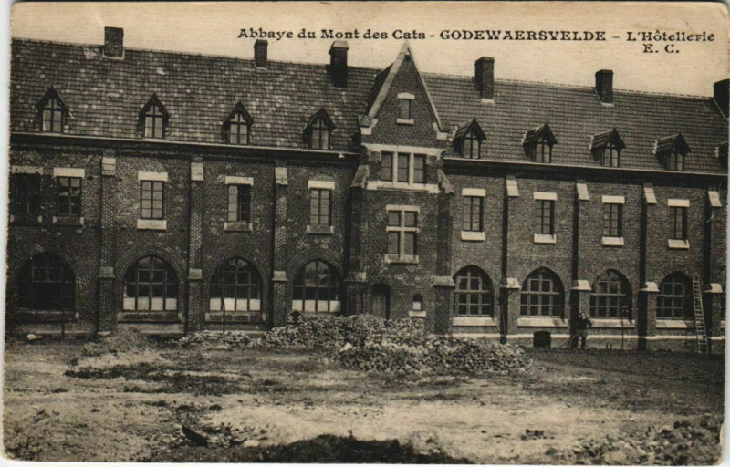 Carte postale ancienne Abbaye Du Mont des Cats Godewaersvelde à Godewaersvelde