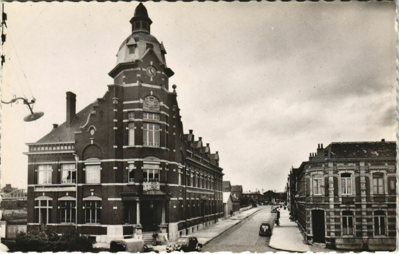 Carte postale ancienne Hazebrouck - Hotel des Postes à Hazebrouck
