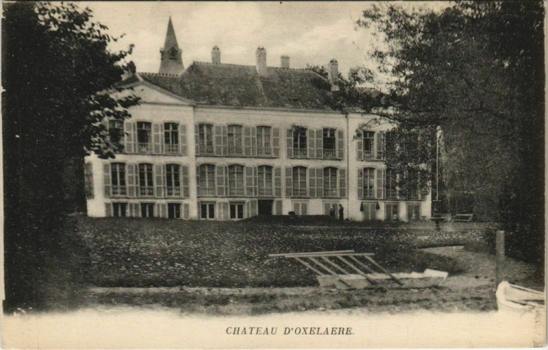 Carte postale ancienne Chateaz d'Oxelaere