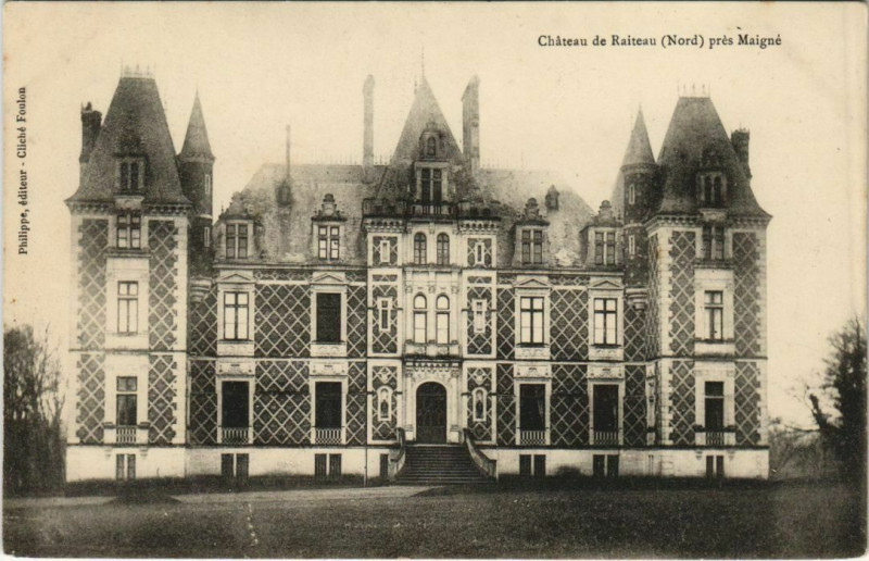 Carte postale ancienne Chateau de Raiteau