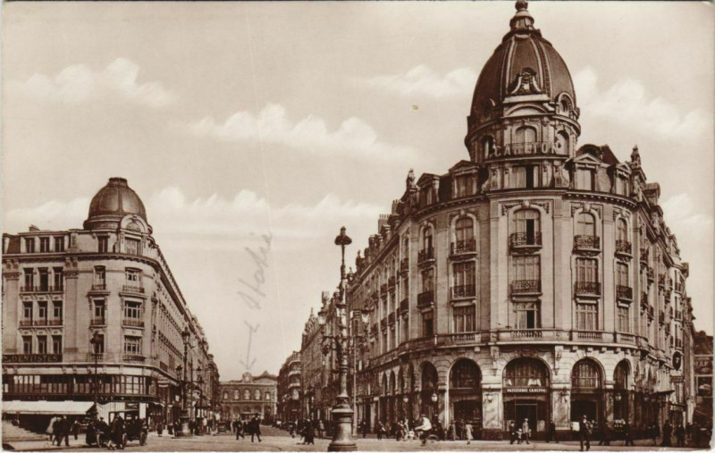 Carte postale ancienne Lille rue Faidherbe à Lille