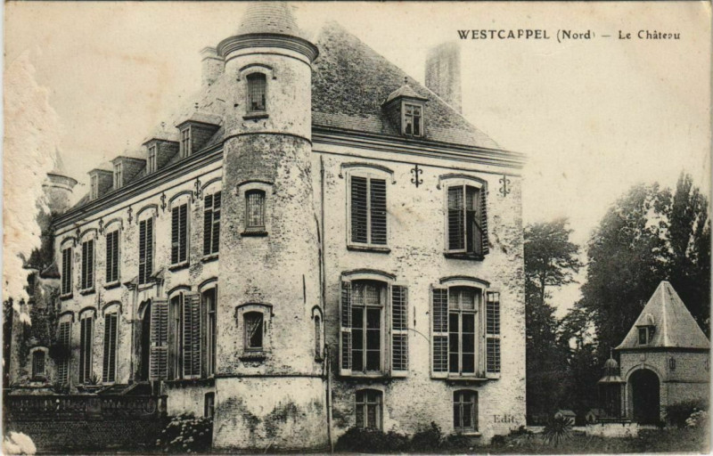 Carte postale ancienne Westcappel La Chateau