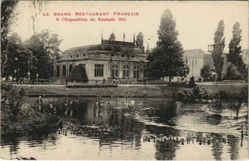 Carte postale ancienne Le Grand Restaurant Francais