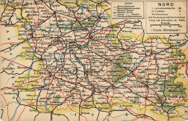 Carte postale ancienne Nord - Lille à Lille