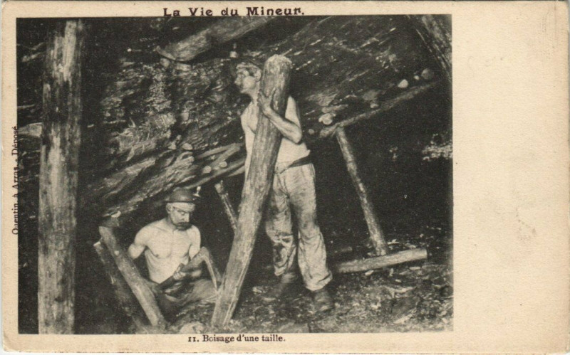 Carte postale ancienne Boisaged'une taille